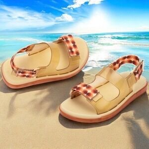 Melissa Brave Papete AD Sandals Sunset Island Resort Vacation Women's Size 5